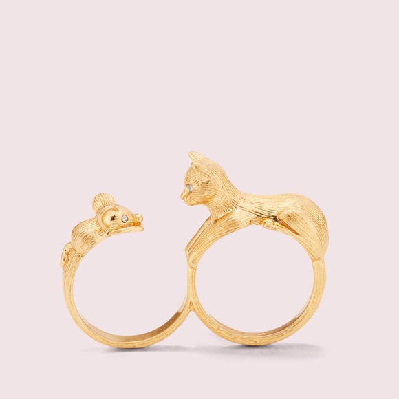 kate spade Jewelry - NWT KATE SPADE ♠️ HOUSE AND CAT RING - 7